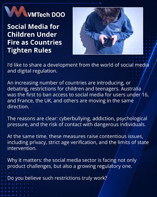 Social Media for Children Under Fire as Countries Tighten Rules