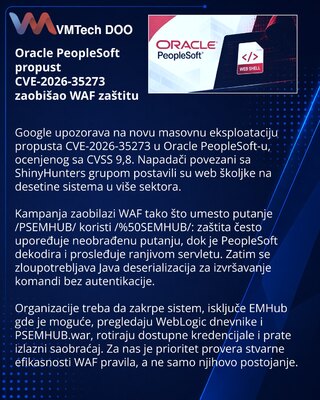 Google Warns of WAF Bypass in Oracle PeopleSoft Exploitation