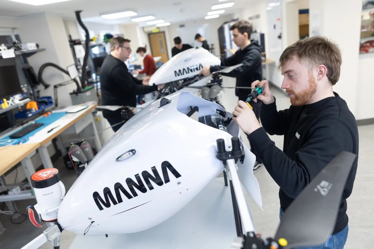 Manna Aero se oslanja na SAD: centar u Tulsi i planovi za dostavu dronovima