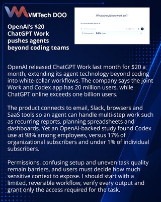 OpenAI развивает ChatGPT Work для автоматизации офисных задач