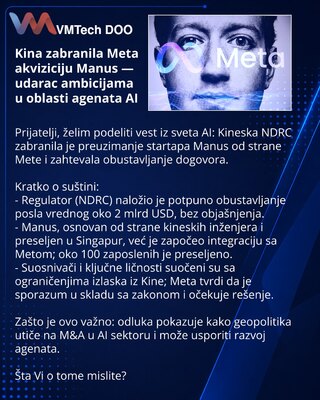 China Blocks Meta’s Acquisition of Manus — Blow to Agentic AI Ambitions