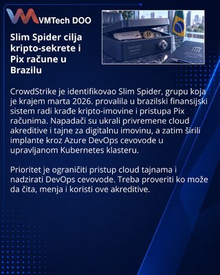 Slim Spider Targets Crypto Custody Secrets at Brazilian Financial Firm