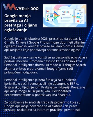 Google clarifies ad use of data shared with AI Search