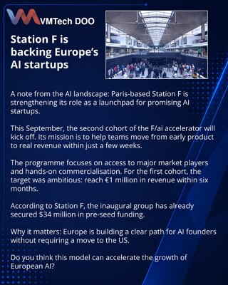 Station F делает ставку на европейские AI-стартапы