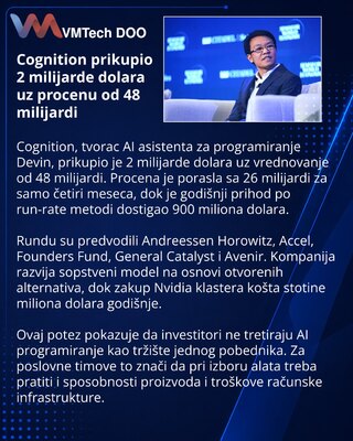 Cognition secures $2bn at a $48bn valuation for Devin