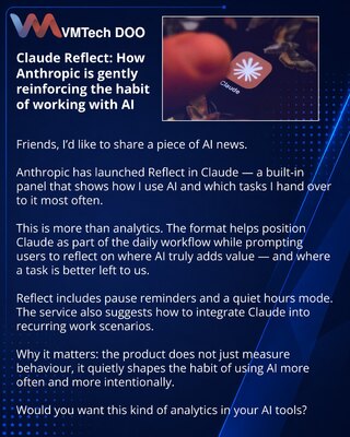 Claude Reflect: Anthropic jača naviku rada sa AI