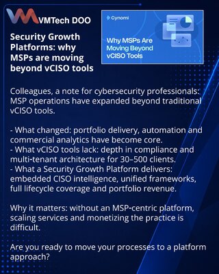 Платформа роста безопасности: почему MSP уходят от vCISO‑инструментов