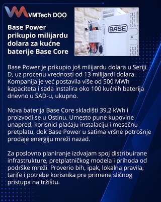 Base Power secures $1 billion to expand its distributed battery network