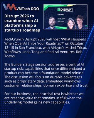 TechCrunch Disrupt 2026 обсудит защиту AI-стартапов от платформ