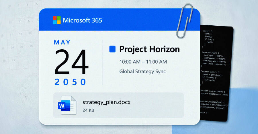 HollowGraph skriva C2 i krađu podataka u događajima Microsoft 365, datiranim za 2050. godinu