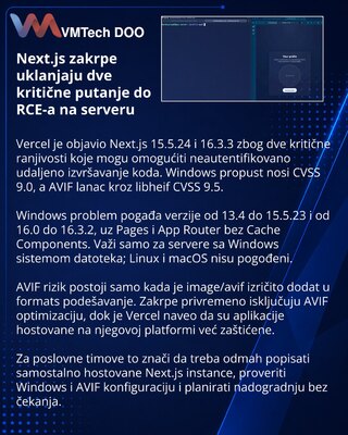 Vercel исправила две критические RCE-уязвимости в Next.js
