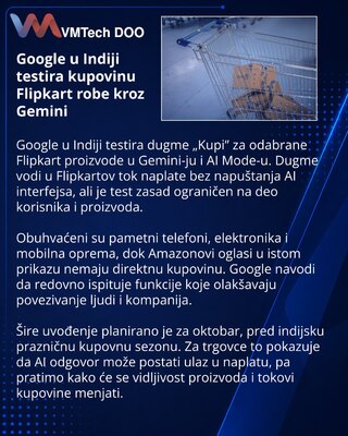 Google тестирует покупки Flipkart через Gemini и AI Mode в Индии