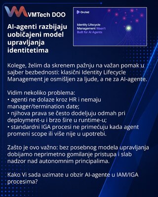AI-agenti razbijaju uobičajeni model upravljanja identitetima