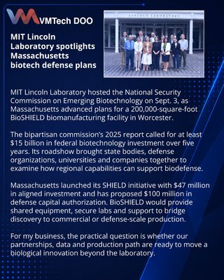 MIT Lincoln Laboratory okupio biotehnološki odbrambeni ekosistem