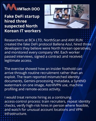 Fake DeFi employer exposes suspected North Korean IT worker tactics