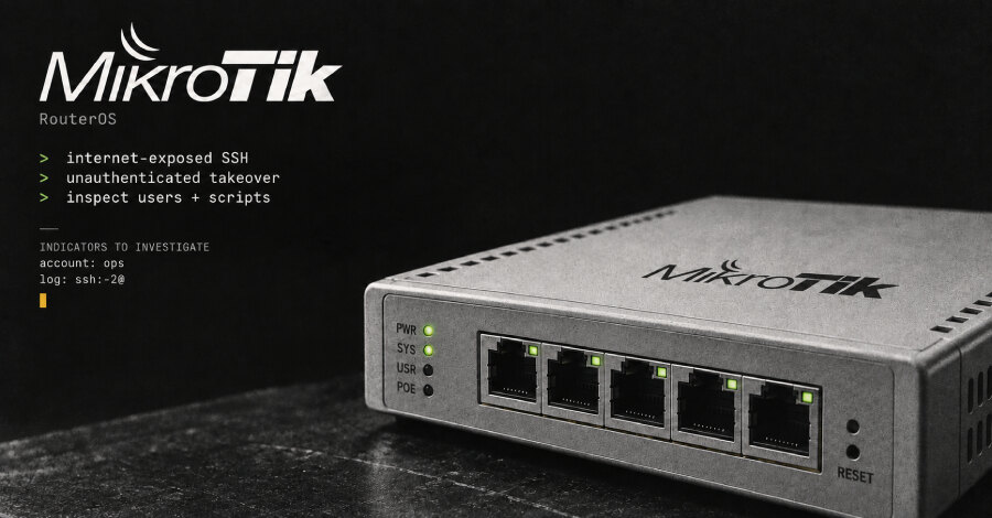 MikroTik RouterOS fixes target unauthenticated SSH takeovers