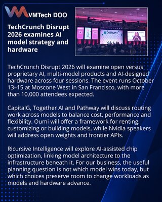 TechCrunch Disrupt 2026 to examine AI model and hardware choices