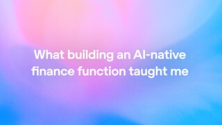 OpenAI outlines an AI-native model for finance operations
