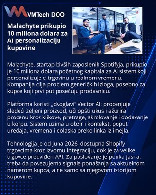 Бывшие разработчики Spotify привлекли $10 млн для ИИ-витрин в e-commerce