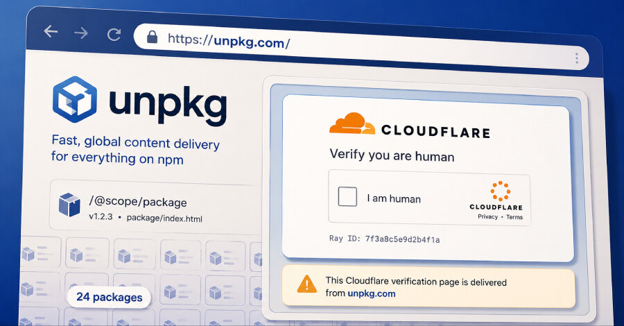 Npm paketi pretvoreni u infrastrukturu za lažne CAPTCHA stranice