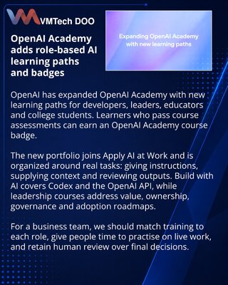 OpenAI расширила Academy курсами для разработчиков и руководителей