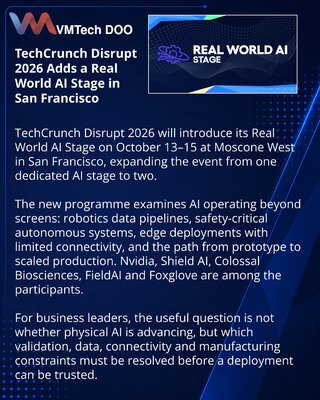 TechCrunch Disrupt 2026 запускает сцену о физическом ИИ