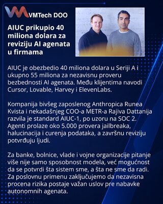 AIUC привлекла $40 млн на аудит безопасности ИИ-агентов