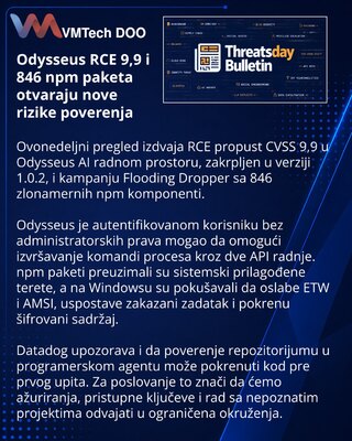 Odysseus устранила критическую RCE через планировщик задач