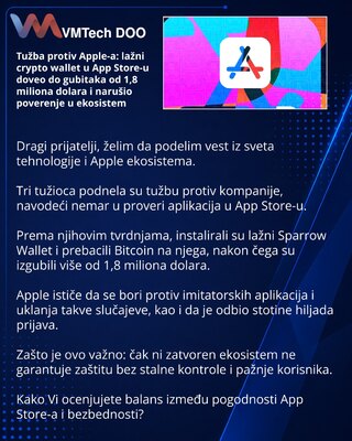 Lawsuit Against Apple: Fake Crypto Wallet in the App Store Led to $1.8M in Losses and Undermined Trust in the Ecosystem
