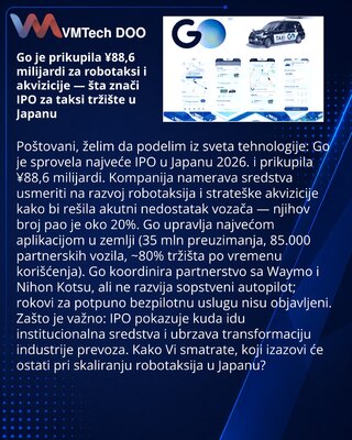 Go привлекла ¥88,6 млрд на роботакси и сделки — что значит IPO для рынка такси в Японии