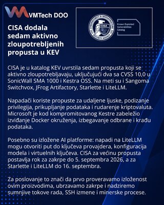 CISA Lists Seven Actively Exploited Flaws, Including AI Infrastructure Bugs