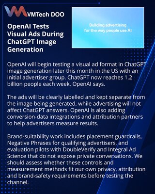 OpenAI to Test Visual Ads in ChatGPT Image Generation