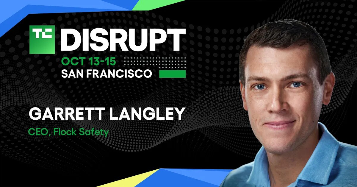 AI, Surveillance and Security: What Flock Safety’s CEO Will Discuss at TechCrunch Disrupt 2026