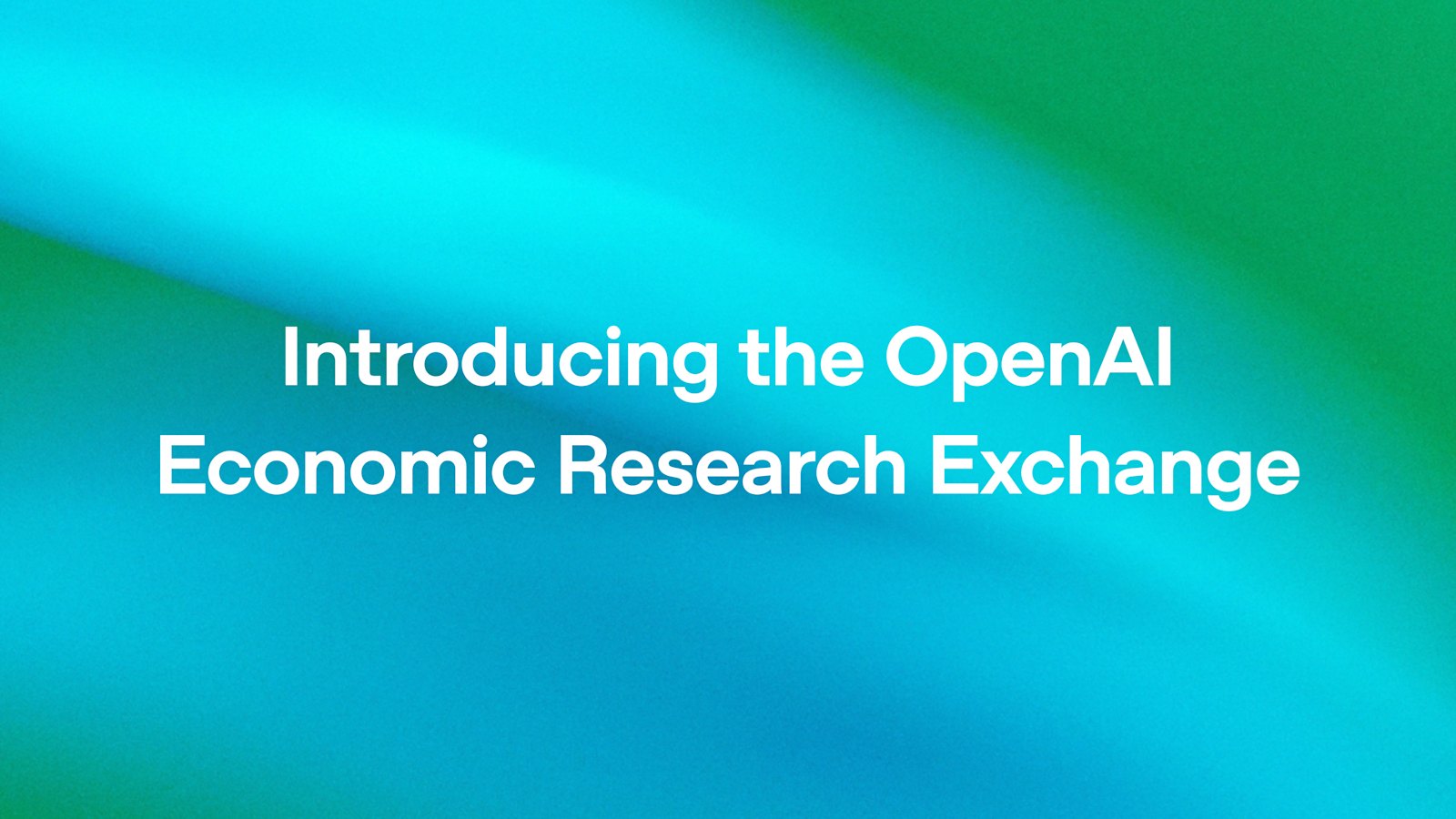 OpenAI запускает Economic Research Exchange для исследований экономического влияния ИИ