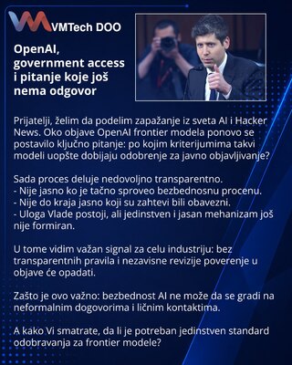 OpenAI, government access and the question that remains unanswered