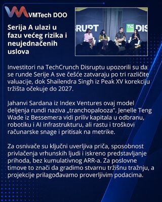 Investitori upozoravaju na neujednačene uslove za Seriju A