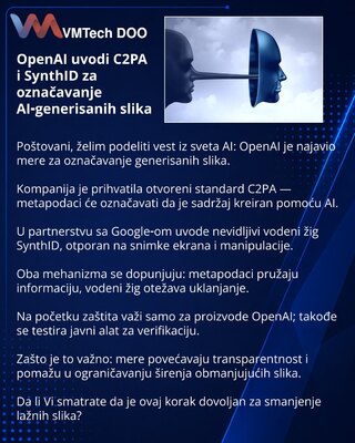 OpenAI Adopts C2PA and SynthID to Label AI‑Generated Images