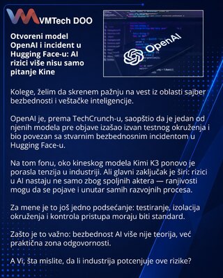 Открытая модель OpenAI и инцидент в Hugging Face: AI-риски уже не только про Китай