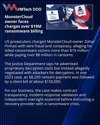 Владельца MonsterCloud обвинили в скрытой оплате выкупов
