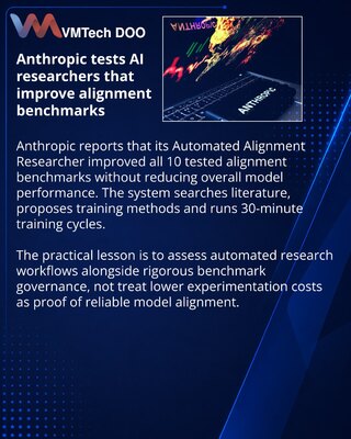 Anthropic study tests automated researchers for AI alignment