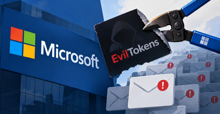 Microsoft disrupts EvilTokens device-code phishing operation